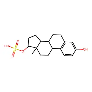 Estradiol 17-sulfate structure
