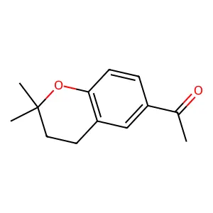1-(2,2-dimethyl-3,4-dihydrochromen-6-yl)ethanone structure