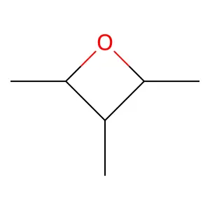 2,3,4-TRIMETHYLOXETANE structure