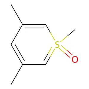 1,3,5-trimethylthiopyran 1-oxide structure
