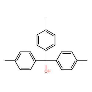 tris(4-methylphenyl)methanol structure