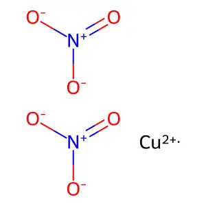 CUPRIC NITRATE structure