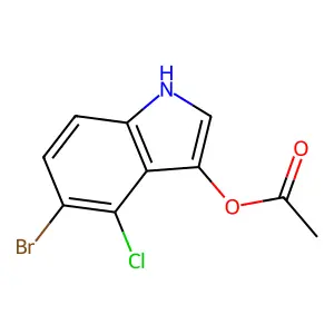 Compound C10H7BrClNO2 structure