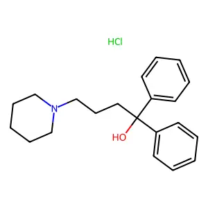 Diphenidol hydrochloride structure