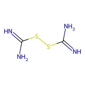 Disulfidodicarbamidine structure