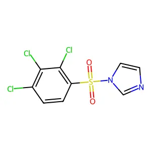 1-(2,3,4-trichlorobenzenesulfonyl)-1H-imidazole structure