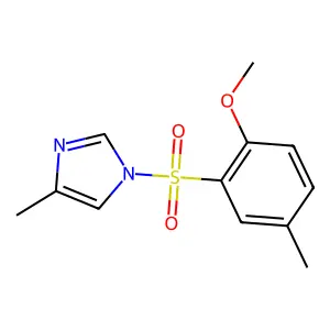 1-(2-Methoxy-5-methyl-benzenesulfonyl)-4-methyl-1H-imidazole structure