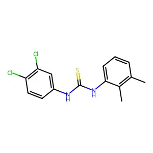 1-(3,4-dichlorophenyl)-3-(2,3-dimethylphenyl)thiourea structure