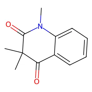 1,3,3-trimethylquinoline-2,4-dione structure