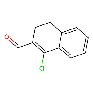 1-Chloro-3,4-dihydronaphthalene-2-carboxaldehyde structure