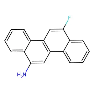 12-fluorochrysen-6-amine structure
