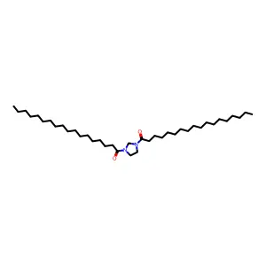 1,1'-imidazolidine-1,3-diyldioctadecan-1-one structure
