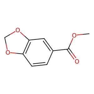 methyl 1,3-benzodioxole-5-carboxylate structure