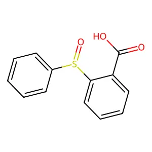 Compound C13H10O3S structure