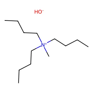 Tributylmethylammonium hydroxide structure