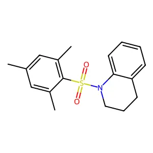 1-[(2,4,6-trimethylphenyl)sulfonyl]-1,2,3,4-tetrahydroquinoline structure