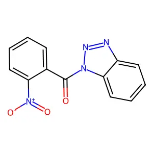 1-(2-Nitrobenzoyl)-1H-1,2,3-benzotriazole structure