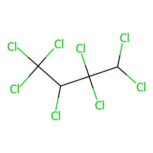 1,1,1,2,3,3,4,4-OCTACHLOROBUTANE structure