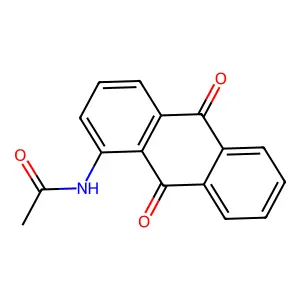 N-Anthraquinon-1-ylacetamide structure