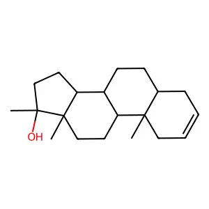 Desoxymethyltestosterone structure