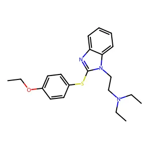 Compound C21H27N3OS structure