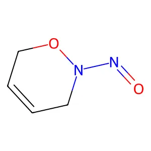 3,6-Dihydro-2-nitroso-2H-1,2-oxazine structure