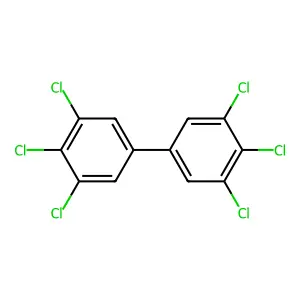 Compound C12H4Cl6 structure