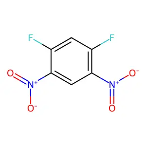 Compound C6H2F2N2O4 structure