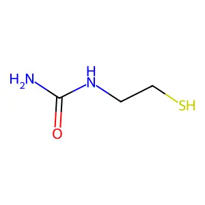 1-(2-sulfanylethyl)urea structure