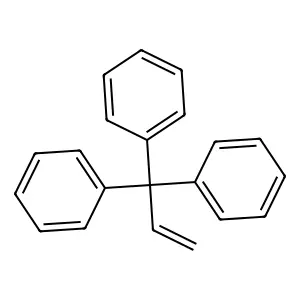 1,1',1''-prop-1-ene-3,3,3-triyltribenzene structure