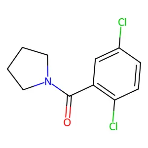 1-(2,5-DICHLOROBENZOYL)PYRROLIDINE structure
