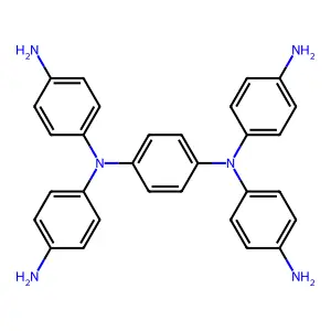 Compound C30H28N6 structure