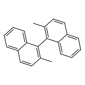 1,1'-Binaphthalene, 2,2'-dimethyl- structure