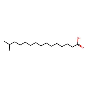 ISOPALMITIC ACID structure