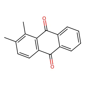 1,2-Dimethylanthraquinone structure