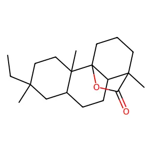 10,18-epoxyrosan-18-one structure