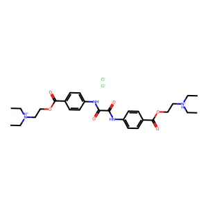 N,N'-Oxalyl-bis-novocaine dihydrochloride structure