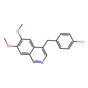 Compound C18H16ClNO2 structure