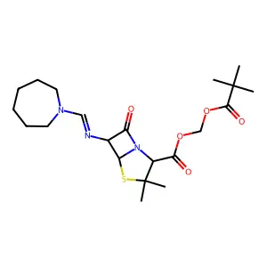 Pivmecillinam structure