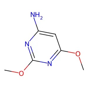 4-Amino-2,6-dimethoxypyrimidine structure