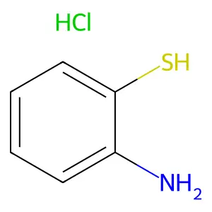 2-aminobenzenethiolhydrochloride structure