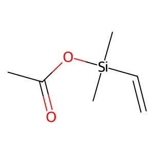 Acetoxydimethylvinylsilane structure