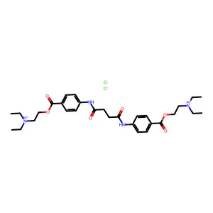 N,N'-Succinyl-bis-novocaine dihydrochloride structure