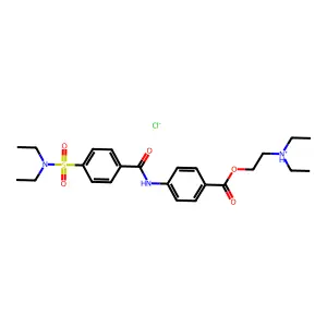 Ethacaine structure