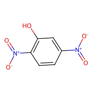 2,5-DINITROPHENOL structure