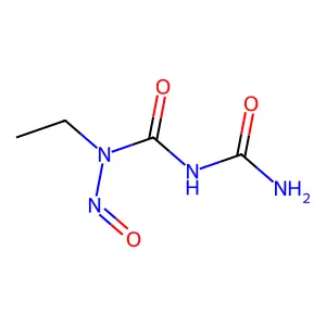 ETHYLNITROSOBIURET structure