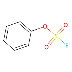Fluorosulfuric acid, phenyl ester structure