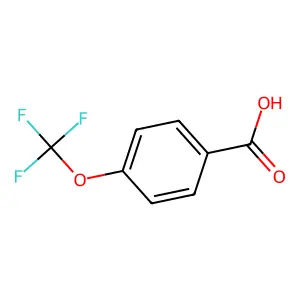 4-(Trifluoromethoxy)benzoic acid structure