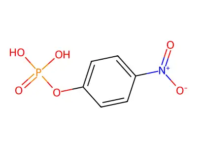 4-nitrophenyl phosphate structure