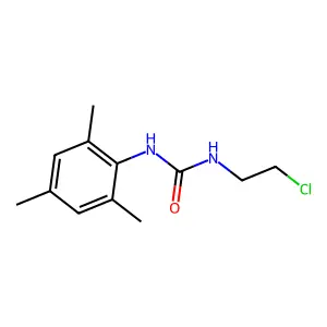 1-(2-Chloroethyl)-3-mesitylurea structure